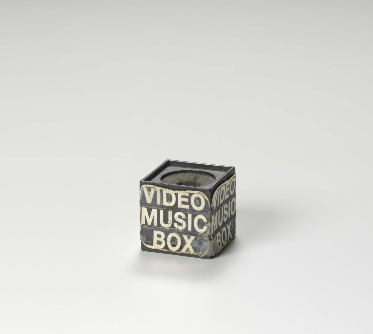 Microphone box used by Ralph McDaniels on the television show Video Music Box, ca. 1988, Collection of the Smithsonian National Museum of African American History and Culture, Gift of Ralph McDaniels, Founder of Video Music Box