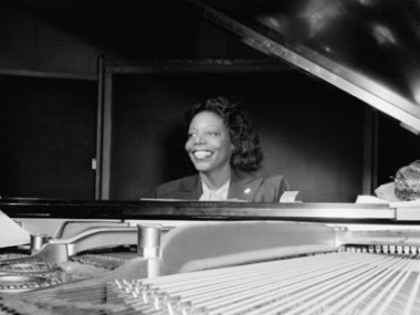 Mary Lou Williams at the piano
