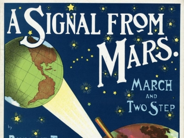 Sheet Music, A Signal From Mars