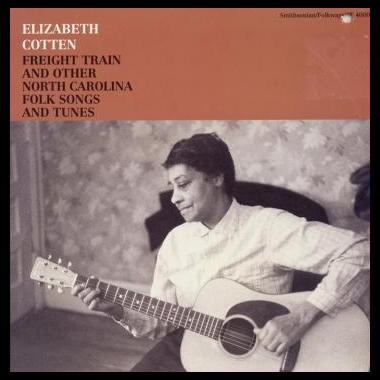 Album art, Elizabeth Cotten, Freight Train and Other North Carolina Folk Songs and Tunes