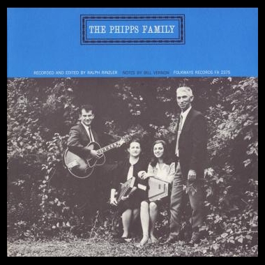 Album art, Phipps Family - Faith, Love and Tragedy, A.L. Phipps and the Phipps Family, 2004 Smithsonian Folkways Recordings / 1965 Folkways Records